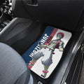 Akaza Car Floor Mats Custom Demon Slayer Car Accessories For Anime Fans - Gearcarcover - 4