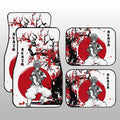 Akaza Car Floor Mats Custom Japan Style Anime Demon Slayer Car Interior Accessories - Gearcarcover - 1
