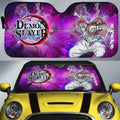 Akaza Car Sunshade Custom Characters Demon Slayer Car Accessories - Gearcarcover - 1