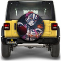 Akaza Spare Tire Cover Custom Demon Slayer Anime Car Accessoriess - Gearcarcover - 1