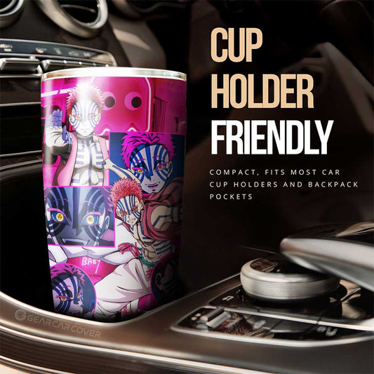 Akaza Tumbler Cup Custom Demon Slayer Anime - Gearcarcover - 2