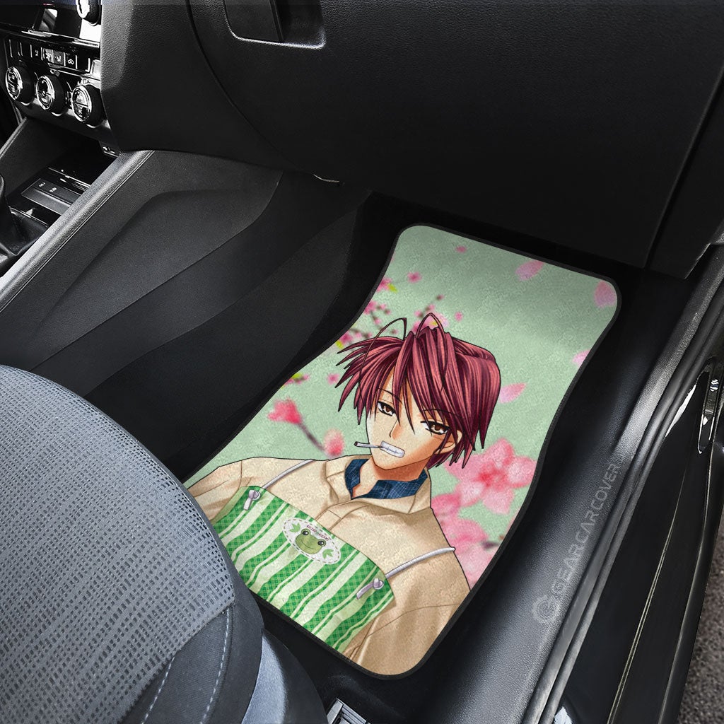 Akio Furukawa Car Floor Mats Custom Clannad Anime Car Accessories - Gearcarcover - 4