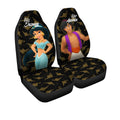 Aladdin and Jasmine Car Seat Covers Custom Couple Car Accessories - Gearcarcover - 3