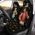 Aladdin and Jasmine Car Seat Covers Custom Couple Car Accessories - Gearcarcover - 1