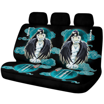 Albedo Car Back Seat Covers Custom Overlord Anime Car Accessories - Gearcarcover - 1