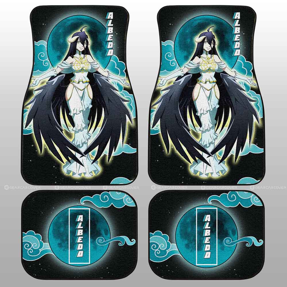 Albedo Car Floor Mats Overlord Anime Car Accessories - Gearcarcover - 2