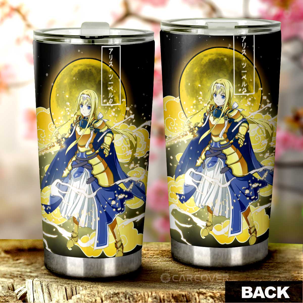 Alice Tumbler Cup Custom Sword Art Online Anime Car Accessories - Gearcarcover - 3