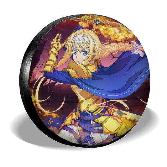 Alice Zuberg Spare Tire Covers Custom Sword Art Online Anime Car Accessories - Gearcarcover - 2
