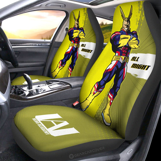 All Might Car Seat Covers Custom For My Hero Academia Anime Fans - Gearcarcover - 2