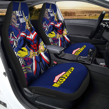 All Might Car Seat Covers Custom My Hero Academia Car Accessories For Anime Fans - Gearcarcover - 1