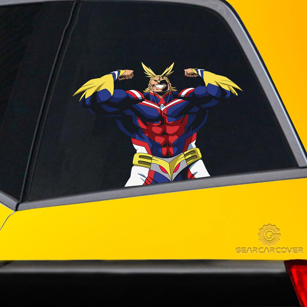 All Might Car Sticker Custom My Hero Academia Anime Car Accessories - Gearcarcover - 2