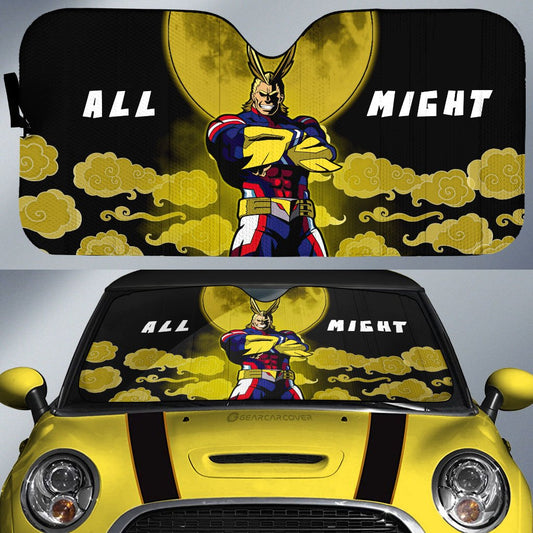 All Might Car Sunshade Custom My Hero Academia Anime Car Accessories - Gearcarcover - 1