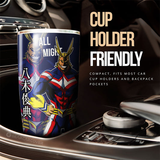All Might Tumbler Cup Custom My Hero Academia Car Accessories For Anime Fans - Gearcarcover - 2