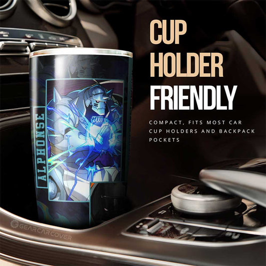 Alphonse Elric Tumbler Cup Custom Fullmetal Alchemist Anime - Gearcarcover - 2