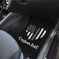 American Flag Heart Car Floor Mats Custom Personalized Name Car Accessories - Gearcarcover - 4