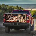 American Flag Horse Truck Tailgate Decal Custom Car Accessories - Gearcarcover - 3