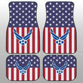 American Flag Military Air Force Car Floor Mats Custom Car Accessories - Gearcarcover - 1