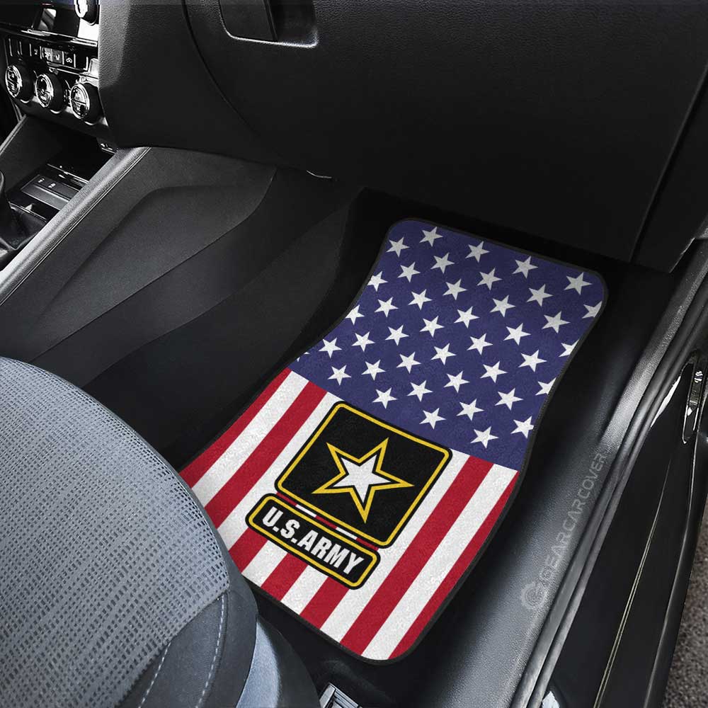 American Flag Military Army Car Floor Mats Custom Car Accessories - Gearcarcover - 4