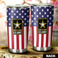 American Flag Military Army Tumbler Cup Custom Car Interior Accessories - Gearcarcover - 3