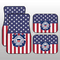 American Flag Military Coast Guard Car Floor Mats Custom Car Accessories - Gearcarcover - 3