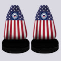 American Flag Military Coast Guard Car Seat Covers Custom Car Accessories - Gearcarcover - 4