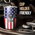 American Flag Military Navy Tumbler Cup Custom Car Interior Accessories - Gearcarcover - 2
