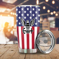 American Flag Military Navy Tumbler Cup Custom Car Interior Accessories - Gearcarcover - 1