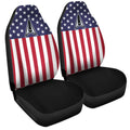 American Flag Military Space Car Seat Covers Custom Car Accessories - Gearcarcover - 1