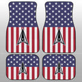 American Flag Military Space Force Car Floor Mats Custom Car Accessories - Gearcarcover - 1