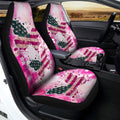 American Flag Pink Car Seat Covers Custom Pink Butterfly Car Accessories - Gearcarcover - 3