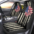 American Flag Sunflower Car Seat Covers Custom Car Accessories - Gearcarcover - 4