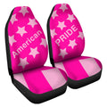 American Pride Pink Car Seat Covers Custom Pink Car Accessories - Gearcarcover - 4