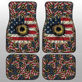American Sunflower Car Floor Mats Custom Car Accessories - Gearcarcover - 2