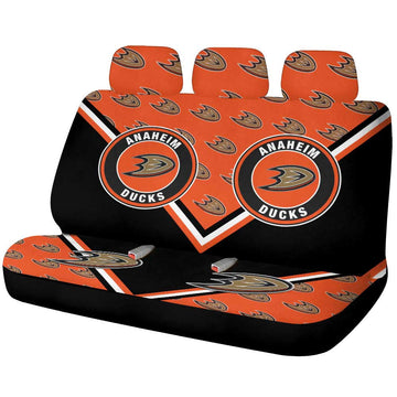 Anaheim Ducks Car Back Seat Cover Custom Car Accessories For Fans - Gearcarcover - 1
