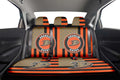 Anaheim Ducks Car Back Seat Cover Custom US Flag Style - Gearcarcover - 2