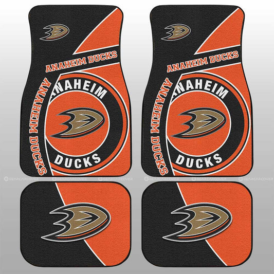 Anaheim Ducks Car Floor Mats Custom Car Decorations For Fans - Gearcarcover - 1