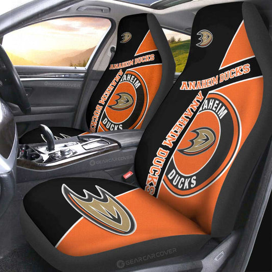Anaheim Ducks Car Seat Covers Custom Car Decorations For Fans - Gearcarcover - 2