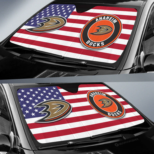 Anaheim Ducks Car Sunshade Custom Car Accessories - Gearcarcover - 2