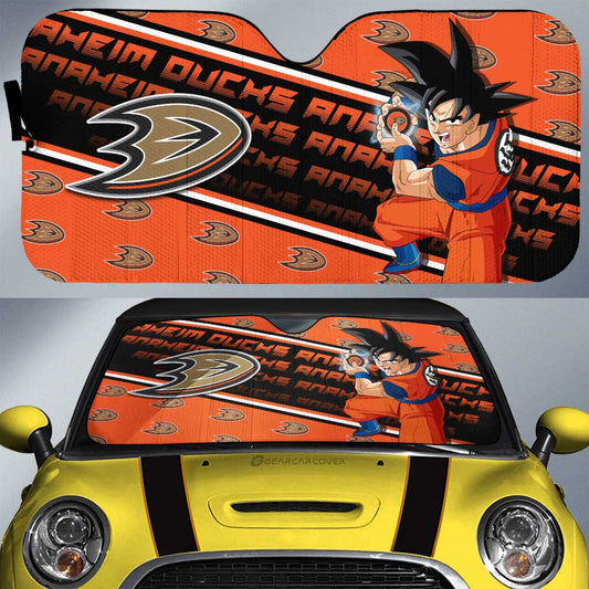 Anaheim Ducks Car Sunshade Custom Car Decorations For Fans - Gearcarcover - 1