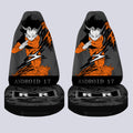 Android 17 Car Seat Covers Custom Dragon Ball Anime Manga Color Style - Gearcarcover - 4