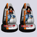 Android 17 Car Seat Covers Custom Dragon Ball Car Accessories For Anime Fans - Gearcarcover - 4