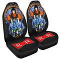 Android 17 Car Seat Covers Custom Dragon Ball Car Interior Accessories - Gearcarcover - 3