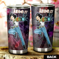 Android 17 Tumbler Cup Custom Dragon Ball Anime Car Accessories Manga Galaxy Style - Gearcarcover - 3