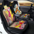 Android 18 And Krillin Car Seat Covers Custom Dragon Ball Anime Car Accessories - Gearcarcover - 3