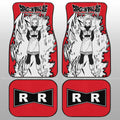 Android 18 Car Floor Mats Custom Dragon Ball Anime Car Accessories Manga Style For Fans - Gearcarcover - 2