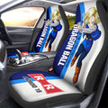 Android 18 Car Seat Covers Custom Dragon Ball Car Accessories For Anime Fans - Gearcarcover - 2