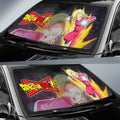 Android 18 Car Sunshade Custom Dragon Ball Anime Car Interior Accessories - Gearcarcover - 3