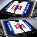 Android 18 Car Sunshade Custom Dragon Ball Car Accessories For Anime Fans - Gearcarcover - 2