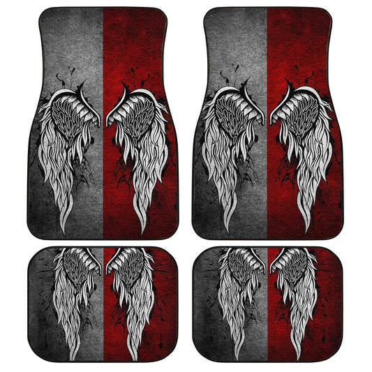 Angle Wings Custom Car Floor Mats - Gearcarcover - 1