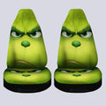 Angry Grinch Car Seat Covers Custom Car Accessories Christmas Decorations - Gearcarcover - 4